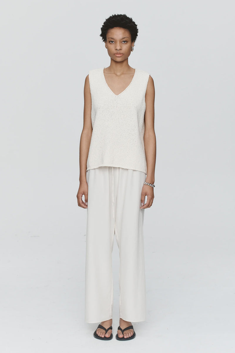 Marle Nya Vest - Ivory