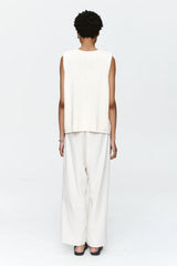 Marle Nya Vest - Ivory