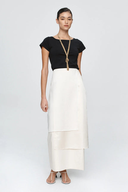 Marle Onda Skirt - Ivory