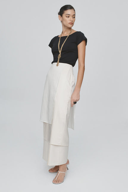Marle Onda Skirt - Ivory