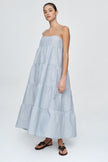 Marle Ophelia Dress - Blue Stripe