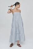 Marle Ophelia Dress - Blue Stripe