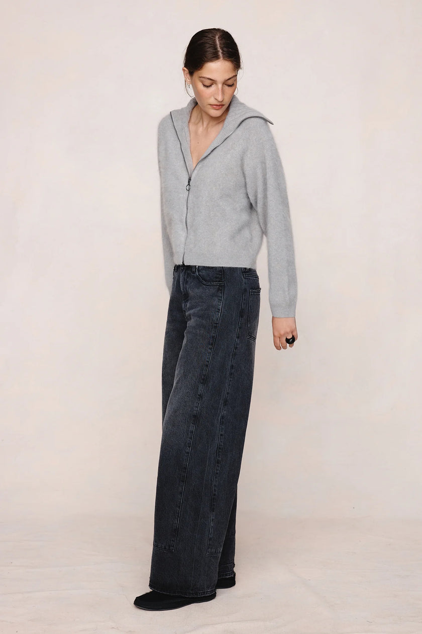 Marle  Oscar Zip Up - Fog