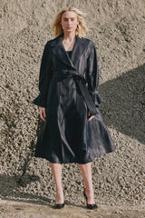 M.A. Dainty Opera Coat - Black