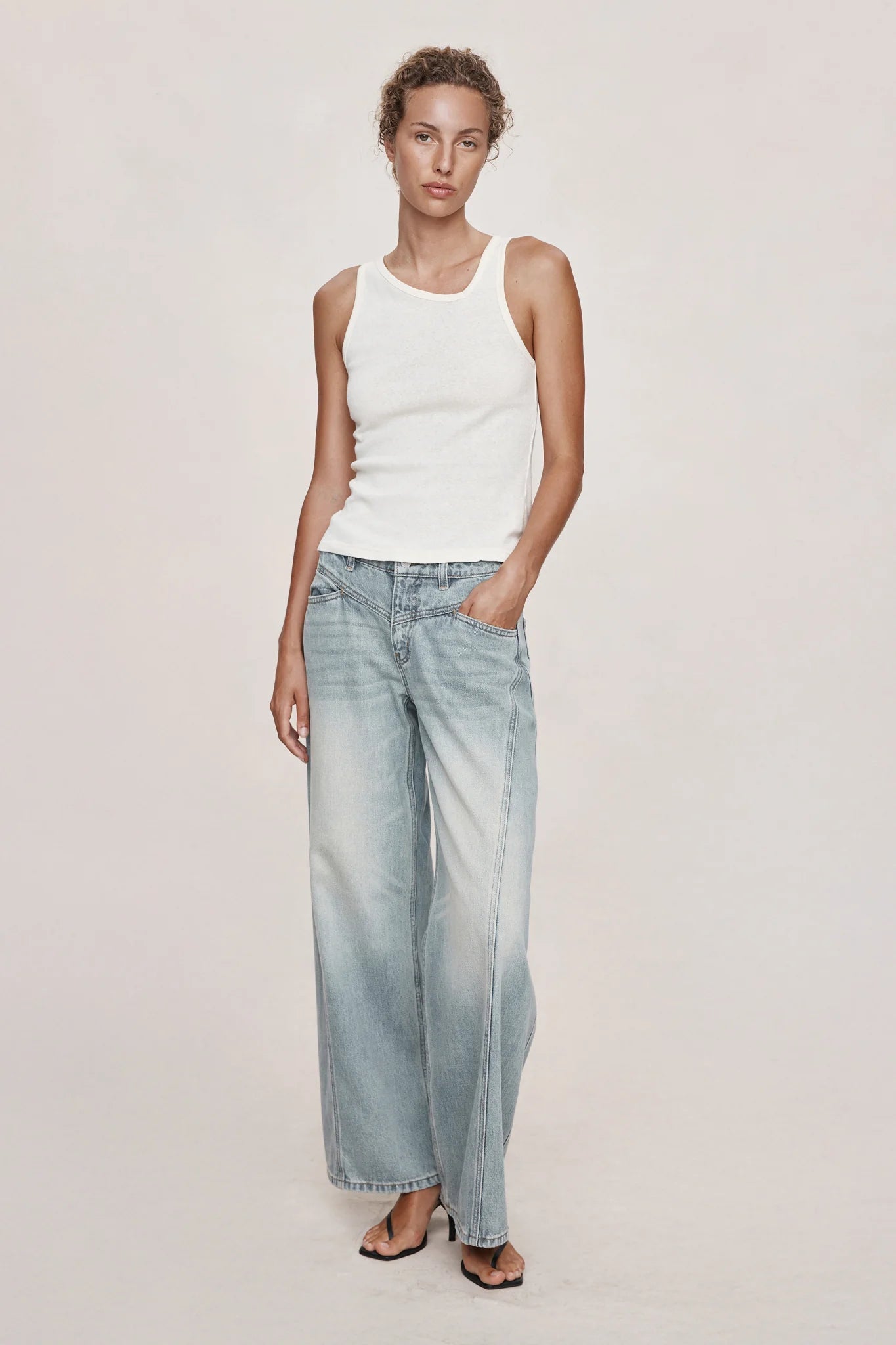 Marle Phoebe Top - Ivory