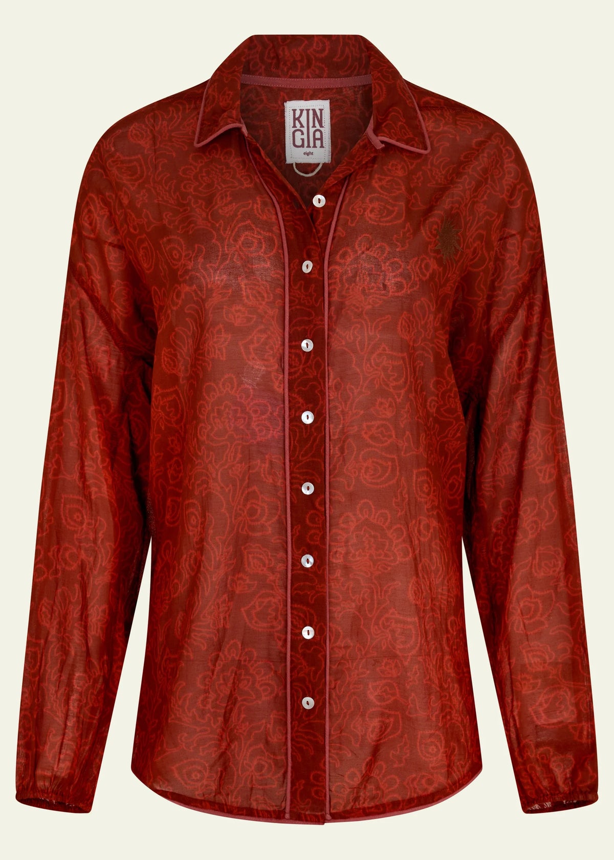 Kinga Csilla Pisto Chalm Shirt Rust