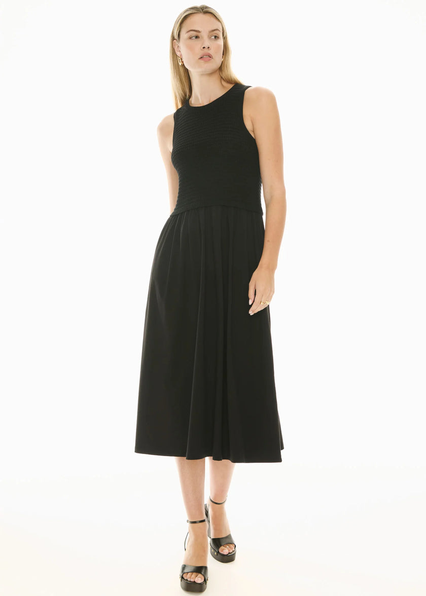 POL Bonde Knit Dress - Black