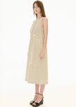 POL Fable Tank Dress - Ivory/Ink