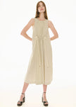 POL Fable Tank Dress - Ivory/Ink