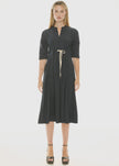 POL Fable Shirt Dress - Ink