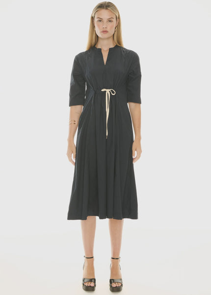 POL Fable Shirt Dress - Ink