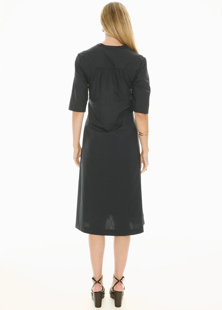 POL Fable Shirt Dress - Ink