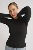 Primi Carina Classic Long Sleeve  - Black