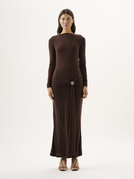 ROAME. Josie Dress - Chocolate