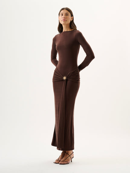 ROAME. Josie Dress - Chocolate