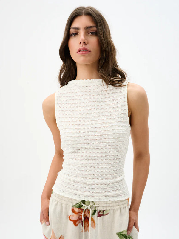 ROAME. Daphne Tank - Ivory