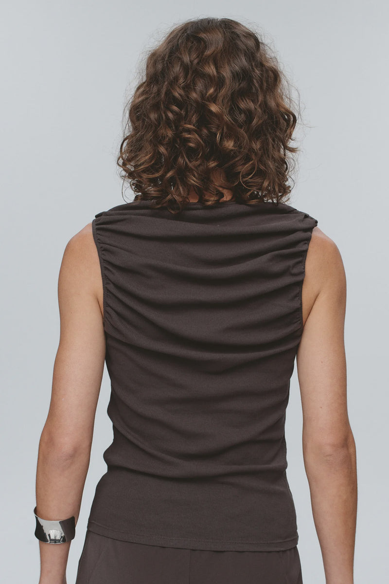 Marle Risa Singlet - Tapenade