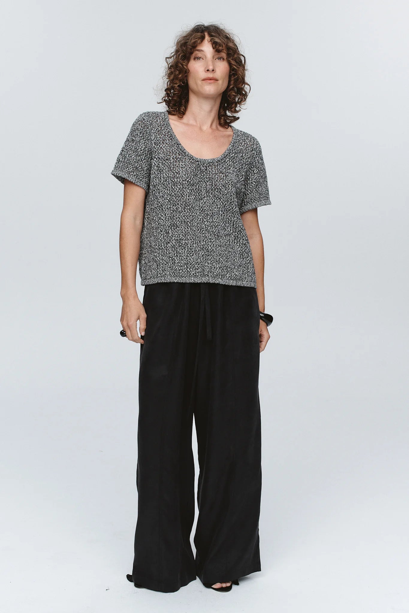 Marle Rumi Top - Ivory Melange