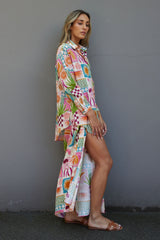 RALF Studios Baggy Shirt - Pink Fiesta