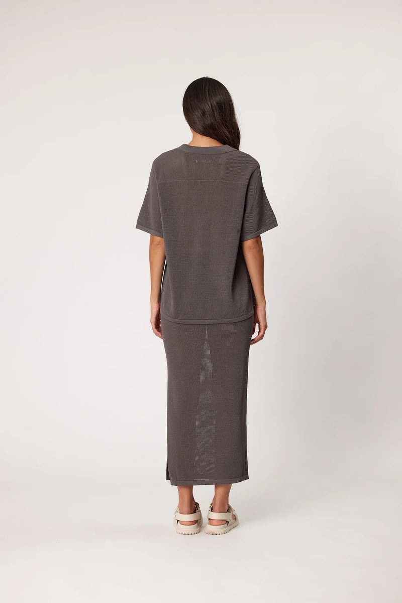 Remain Amalfi Shirt - Smoke