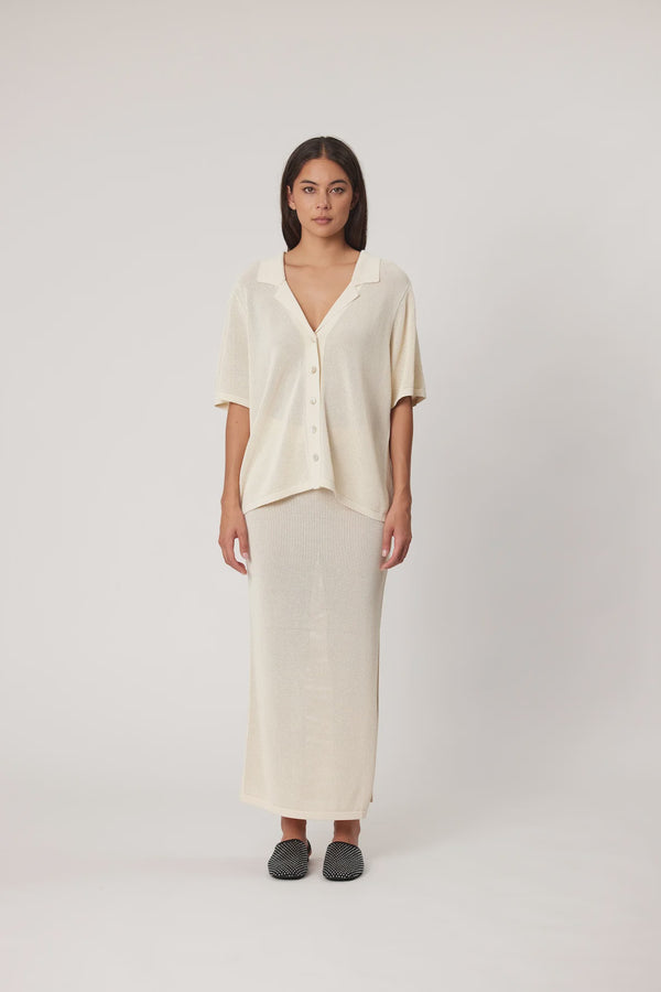 Remain Amalfi Shirt - Bone