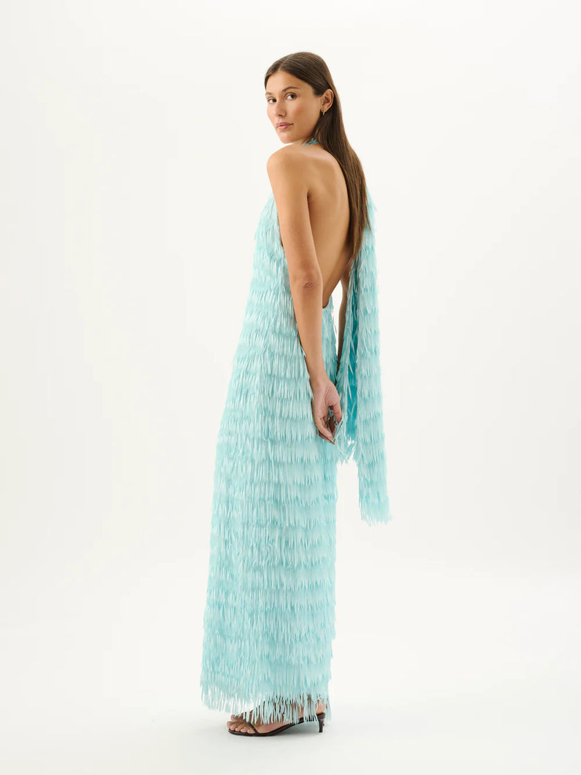 ROAME. Ischia Fringed Dress