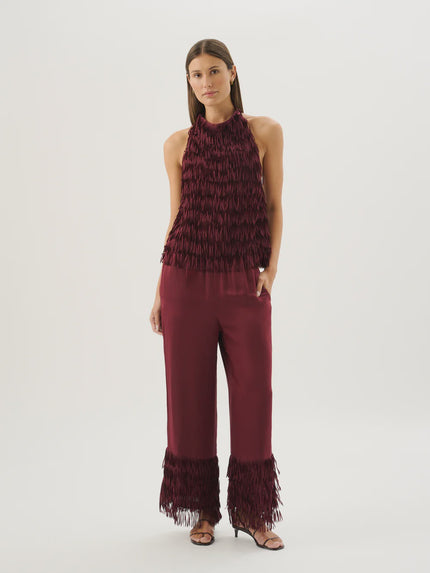 ROAME. Sicilia Fringed Top