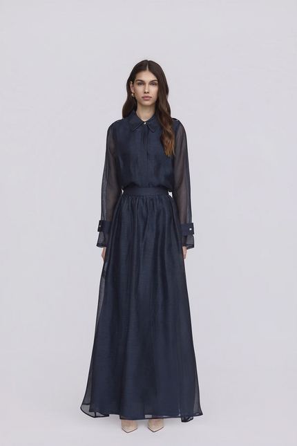 Sofia Irina Alicia Skirt - Midnight Sky