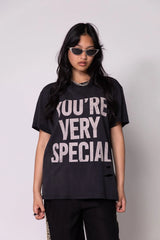 Something Very Special YVS Trashed Tee - Vintage Black