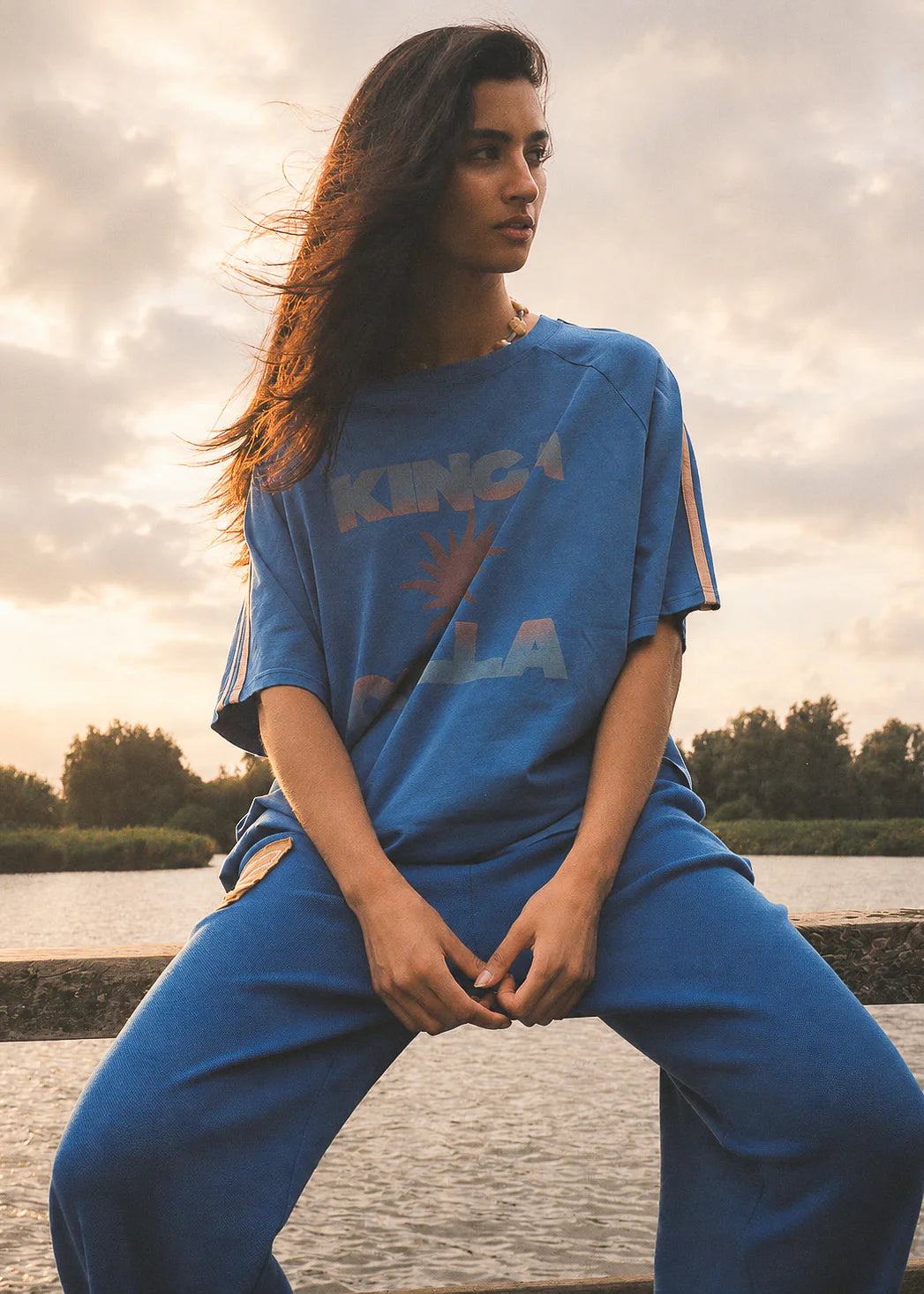 Kinga Csilla - Blue Sunset Tee