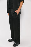 Something Very Special Black Panel Geo Resort Pant