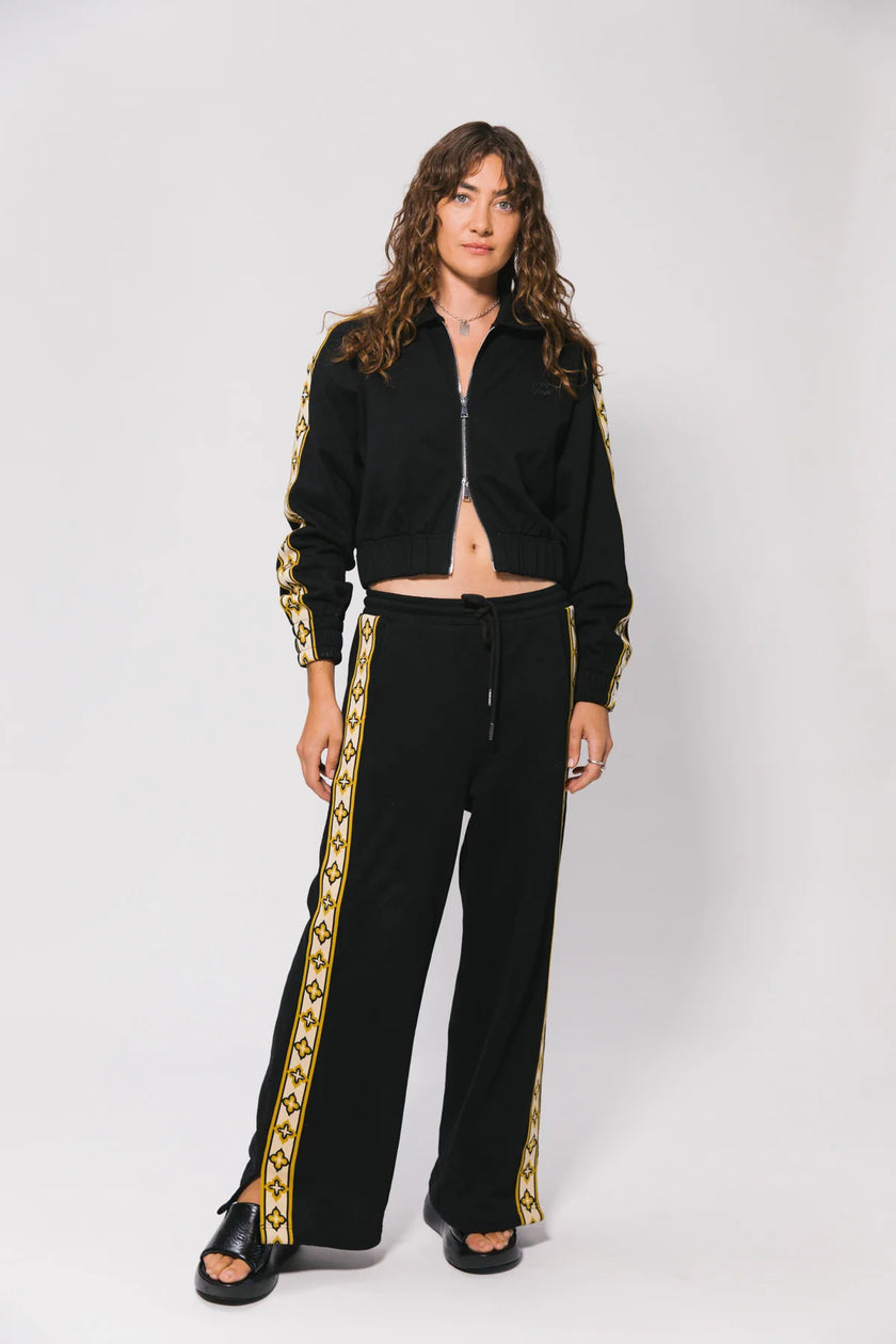 Something Very Special Black Diamonds Zip Jacket