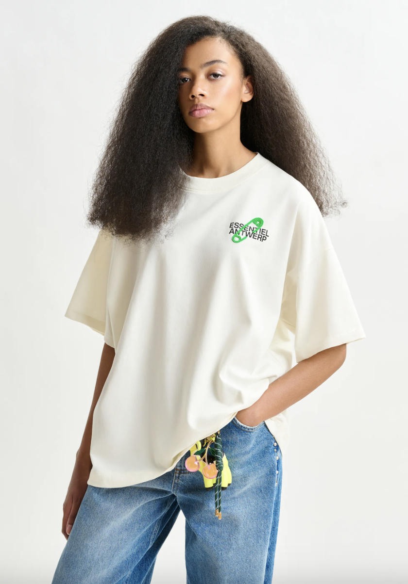 Essentiel Antwerp Ipin T-Shirt – HONEY - Main Image