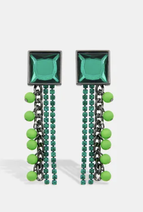 Essentiel Antwerp Jearry Earrings - Avocado