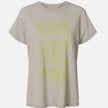 Rabens Saloner Ambla Tee - Dove Grey - Handle with Care