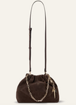 BA&SH MINI JUNE TOTE CHOCO