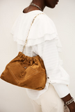 BA&SH MINI JUNE TOTE BROWN