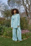 ASTON STUDIO Buddy Shirt - Bluebell Stripe