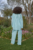 ASTON STUDIO Buddy Shirt - Bluebell Stripe