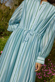 ASTON STUDIO Emersyn Dress - Bluebell Stripe