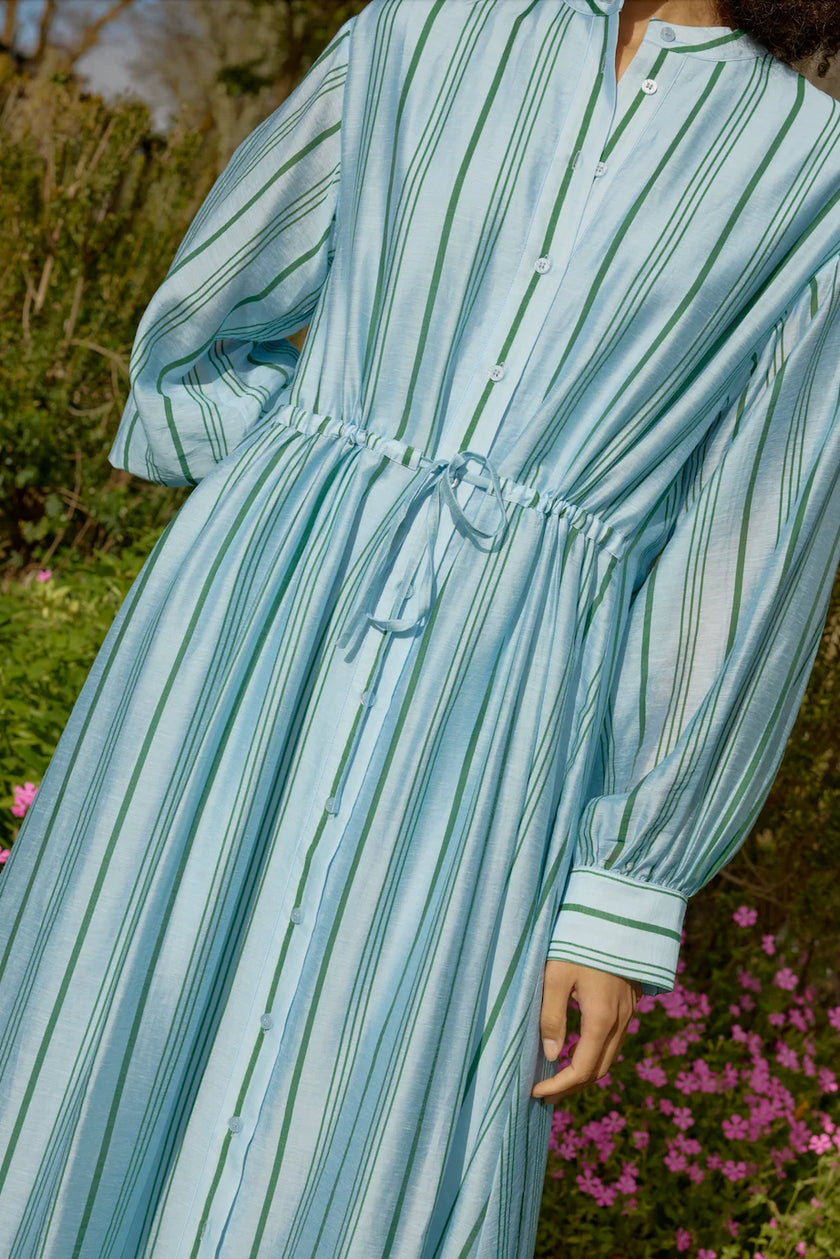ASTON STUDIO Emersyn Dress - Bluebell Stripe