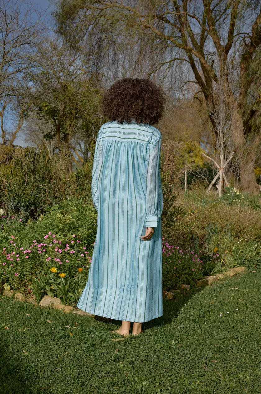 ASTON STUDIO Emersyn Dress - Bluebell Stripe