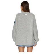 Ksubi cosy knit light grey