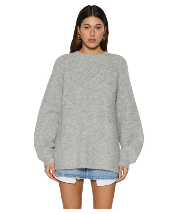 Ksubi cosy knit light grey