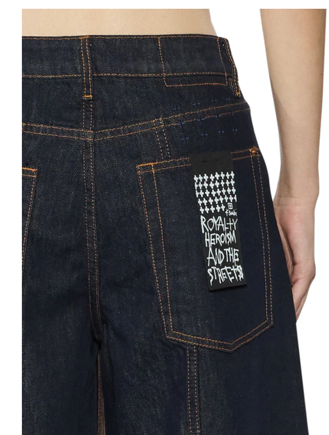 Ksubi barrel jean original spliced