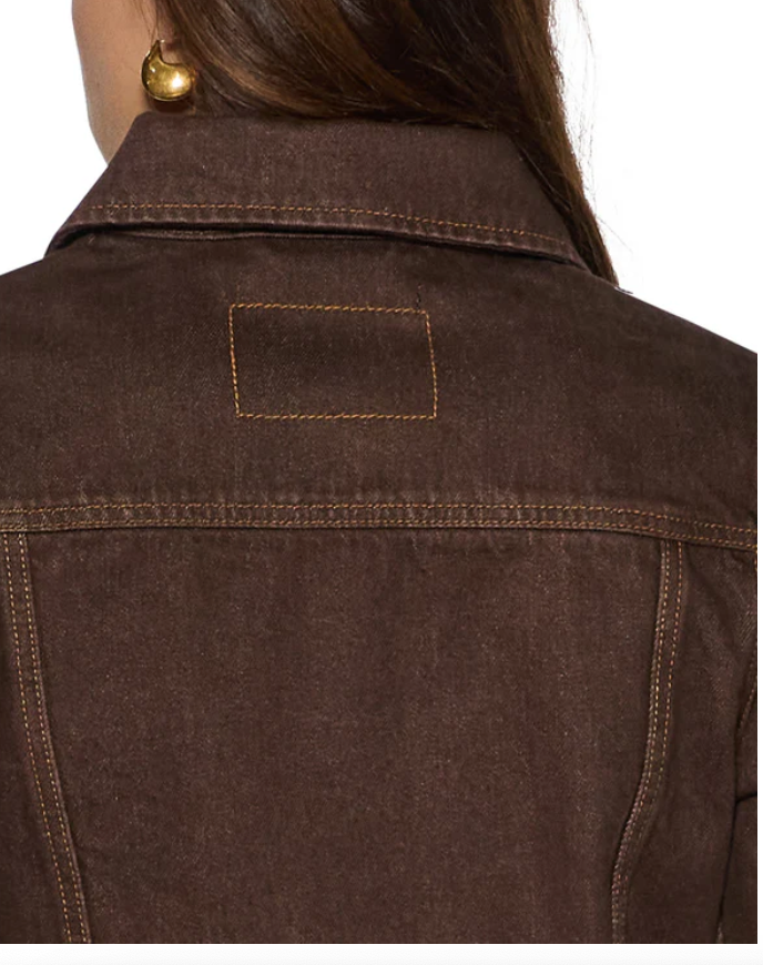 Ksubi slim trucker saddle brown