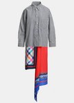 Essentiel Antwerp Krystal Scarf Dress - REd print