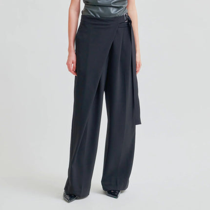 Second Female Fique Wrap Pant - Black