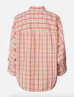 Rabens Saloner Chloe Shirt - Mandarin Check