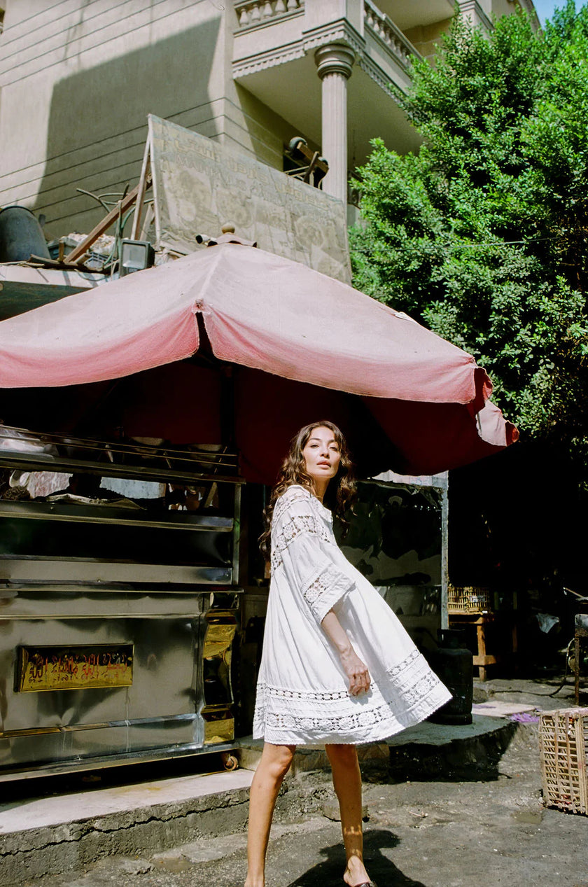 Kinga Csilla Tessera Nola Button Down Dress